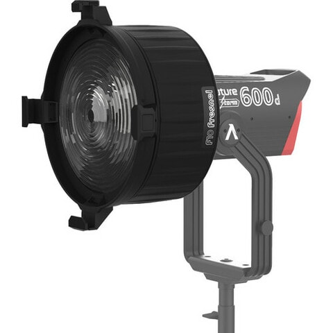 Aputure F10 Fresnel Attachment For Ls 600D LED Light, 15 To 45&deg; Variable Beam Angle, Vented Design Disperses Heat, Dual Lens Optical Design