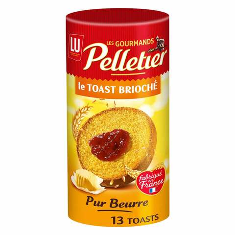 LU Pelletier Brioche Toast Biscuits 150g