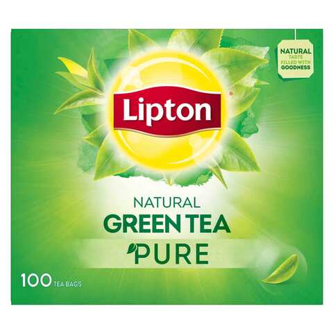 شاي ليبتون أخضر 100 كيس