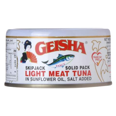 Geisha Light Meat Tuna In Sunflower Oil 200g price in Kuwait ...