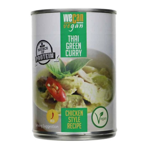 We Can Foods Vegan Thai Green Curry Chicken Style Recipe 400g price in ...