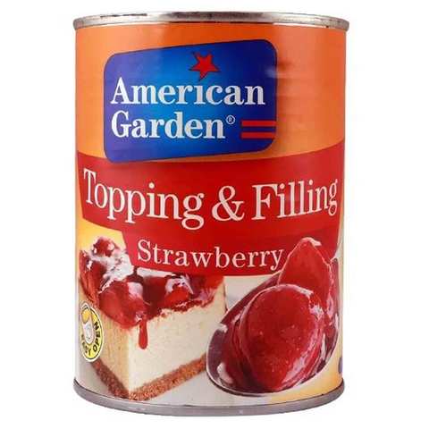 American Garden Topping And Filling Strawberry 595 Gram