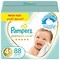 Pampers Premium Care Diaper Size 4+ 10-15kg Mega Pack White 88 count