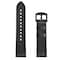 O Ozone Leather Strap Compatible With Galaxy Watch 3 41Mm / Active 2 / Galaxy Watch 42Mm / Huawei Watch Gt 2 42Mm Replacement Watch Band Quick Release Steel Buckle Wristband - Black