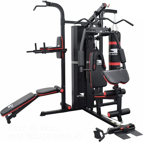 Buy SKYLAND Multi-Function HOME GYM 3 STATION With Protection