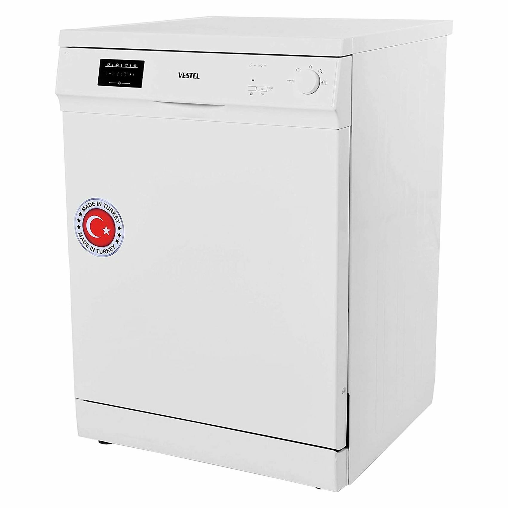 Buy Vestel Dry Set Dishwasher D141 White Online Shop Electronics
