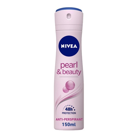 NIVEA Antiperspirant Spray for Women, 48h Protection, Pearl &amp; Beauty, 150ml