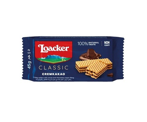 Loacker Cremkakao Wafers 45 gr