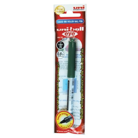 Uni-ball Eye Micro Rollerball Pen Green 0.5mm