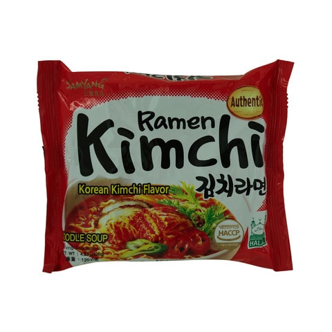 Samyang Ramen Kimchi Korean Kimchi Flavor Noodle Soup 120g