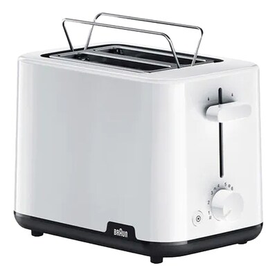 Buy Black+Decker 2 Slice Cool Touch Bread Toaster Et125-B5 White/Grey  Online - Shop Electronics & Appliances on Carrefour UAE