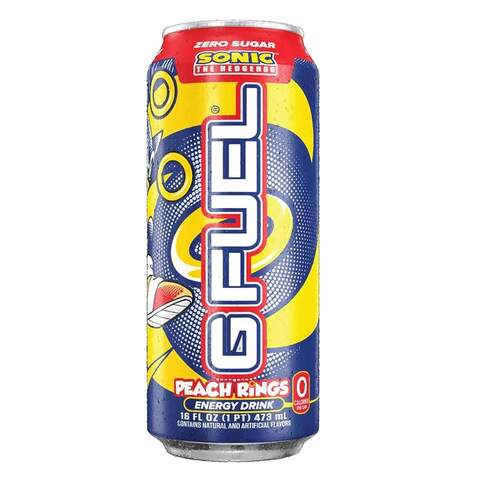 Buy G Fuel Sonic Peach Ring 475ML Online - Shop Beverages on Carrefour ...