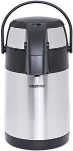 اشتري Geepas Gvf5262 Stainless Steel Airpot Double Wall Flask, Silver في الامارات