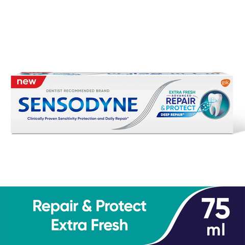 Sensodyne Daily Repair powered by Novamin Repair &amp; Protect Extra Fresh 75ml