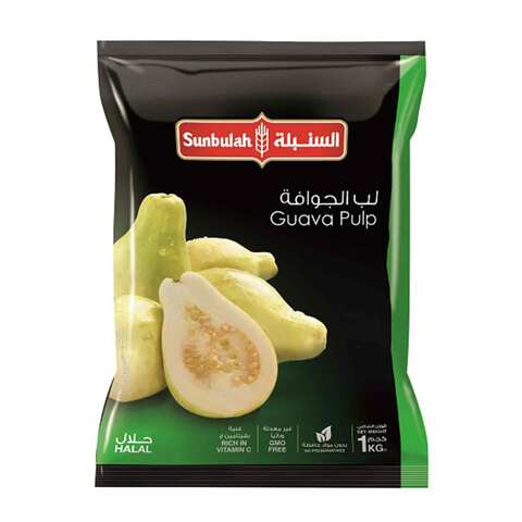 Buy Sunbullah guava pulp 1 Kg in Saudi Arabia