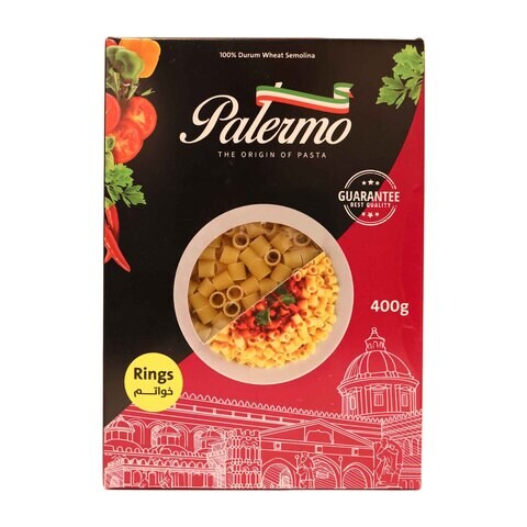 Buy Palermo Rings Pasta - 400 gram Online - Shop Food Cupboard on Carrefour  Egypt