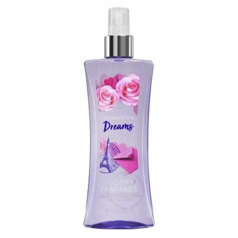 Body Fantasies Signature Romance And Dream Fragrance Body Spray Purple 236ml