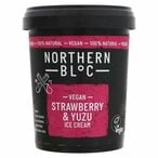 اشتري Northern Bloc Ice Cream Vegan Strawberry 500ml في الامارات