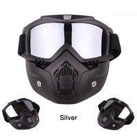 Generic-Motorcycle Cross Country Mask Tactical Goggles Windproof Sand-proof Breathable Riding Outdoor Sports Mirror Glasses