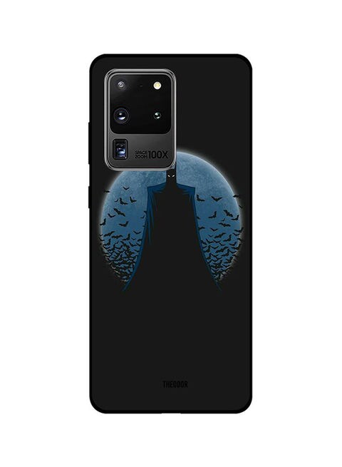 Theodor - Protective Case Cover For Samsung Galaxy S20 Ultra Black/Blue