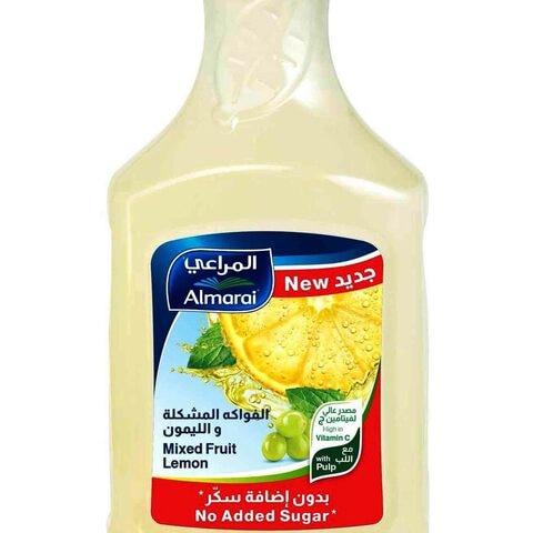 Almarai No Added Sugar Mixed Fruit Lemon Juice 1.5L
