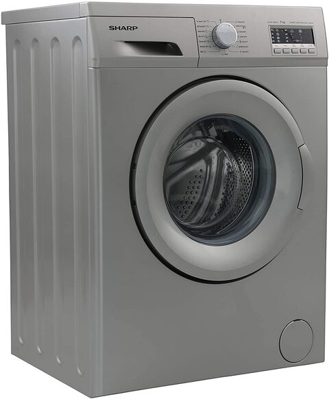 Sharp front store load washing machine