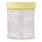 Sunpet Hexagonal Plastic Food Storage Jar Clear/Yellow 400ml