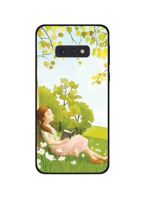 Theodor - Protective Case Cover For Samsung Galaxy S10E Rose In Hand