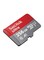 SanDisk - Ultra U1, C10, A1, UHS-1, 100MB/s R, 4x6, 10Y microSDXC Card 256GB Red/Grey