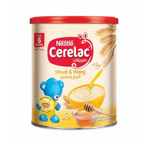 Nestl&eacute; Cerelac From 6 Months, Wheat and Honey with Milk Infant Cereal 1kg Tin