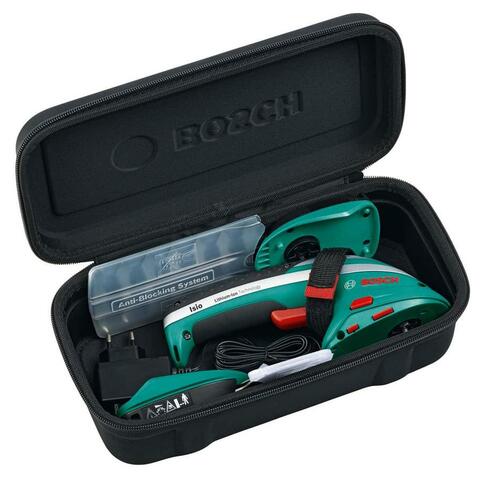 Bosch isio cordless shrub & grass shear discount set