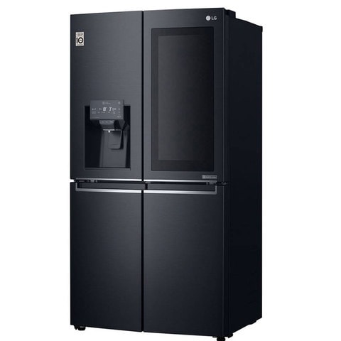 LG Side By Side Refrigerator GR-X29FTQKL 423L Matte Black