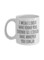 muGGyz What Your Personal Care Aide Said The Fist Place Coffee Mug White 325ml