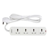 Suntech 4-Way Universal Extension Socket WIth Indicator Light WIth Cable 2m