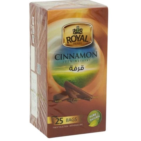 Royal Herbs Cinnamon 25 Tea Bags