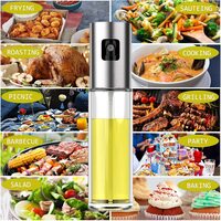 Puzmug Oil Sprayer For Cooking, Olive Oil Sprayer Mister, Olive Oil Spray Bottle, Olive Oil Spray For Salad, BBQ, Kitchen Baking, Roasting