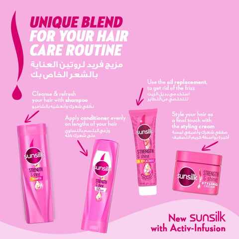 Sunsilk  Shampoo Strength &amp; Shine 400ml