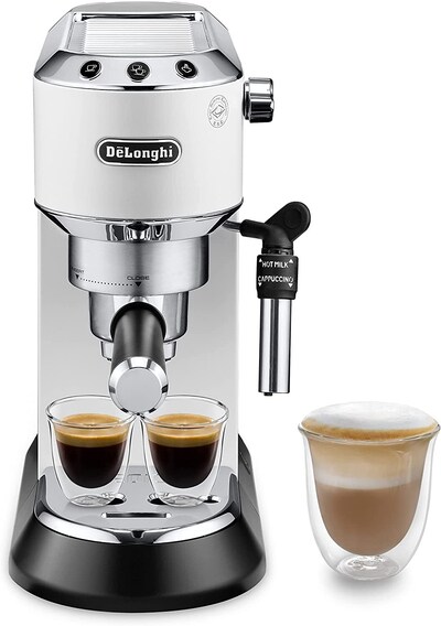 De'Longhi Dedica Style EC685.BK Black Pump Espresso Coffee Machine