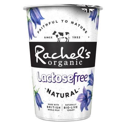 Rachel&#39;s Lactose Free Natural Yogurt 450g