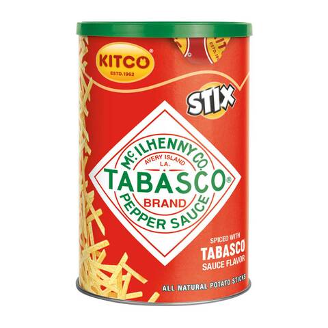 Kitco Stix Tabasco Pepper Sauce Potato Sticks 45g