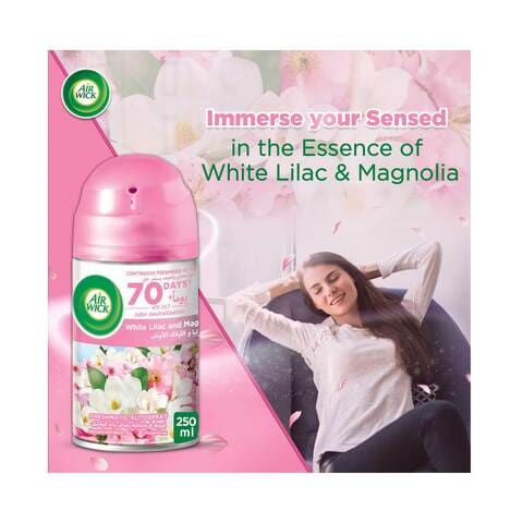Air Wick Freshmatic Autospray Refill, White Lilac &amp; Magnolia Fragrance, 250ml