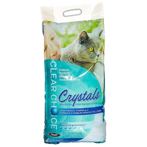 Clear Choice Silica Crystal Cat Litter 30L 13.6kg