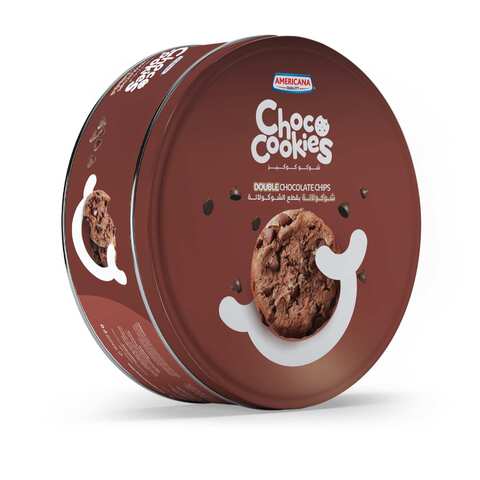 Americana Double Chocolate Choco Cookies 605g