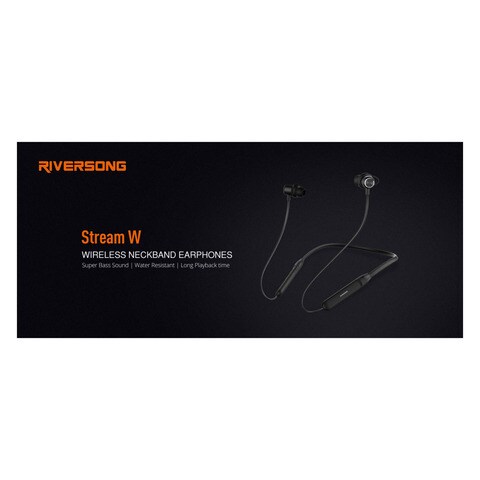 Riversong EA106 Wireless Earphone Black