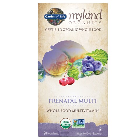 Mykind Organics Prenatal Multi 90 Vegan Tablets