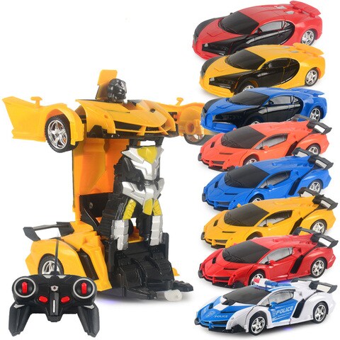 Buy Rc Cars Robot For Kids Transform 