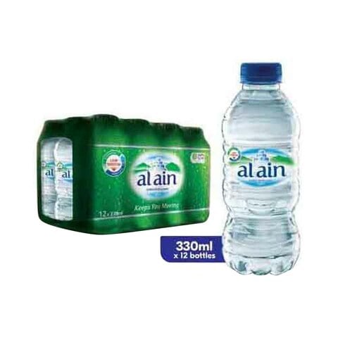 Al Ain Drinking Water 330ml Pack of 12