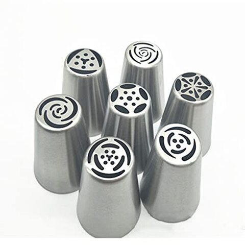 Generic 7Pcs Cake Cream Pastry Baking Decoration Tools