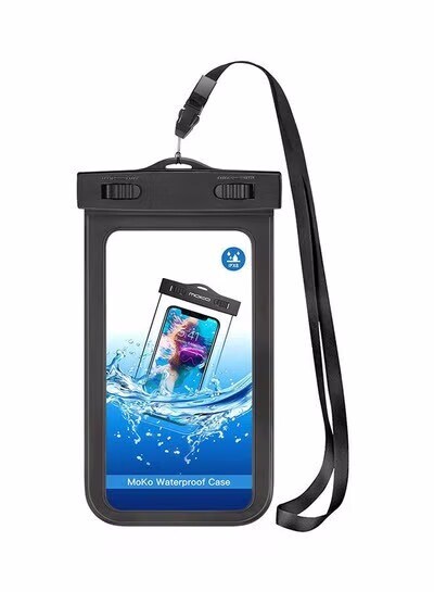 Buy Waterproof Phone Case Cover Black Clear Online Shop