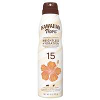 Hawaiian Tropic Silk Hydration Weightless Spray Sunscreen SPF15 Clear 170g
